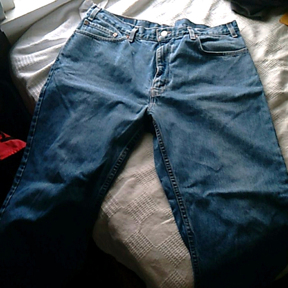 Levi Strauss blue jeans